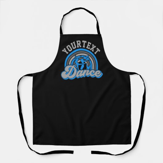 Tablier Danseur de ballet AJOUTER DU TEXTE Danse classique (Recto)