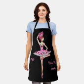 Tablier Danseur de ballet Ballerina avec ventilateur à mai (Porté)