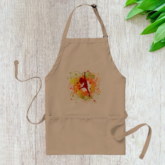 Tablier Danseur Silhouette Apron