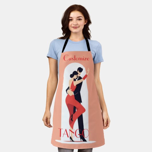 Tablier Danseurs de tango Thunder_Cove (Porté)