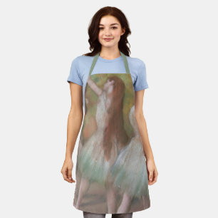 Tablier Danseurs verts par Edgar Degas, Ballet Art Vintage