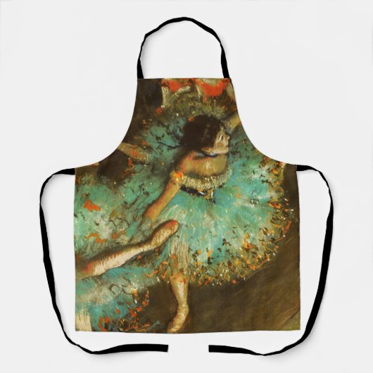 Tablier Danseuse de ballet Danseuse verte Danseuse Degas P (Recto)