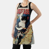 Tablier Danseuse Flamenco Art Nouveau Vintage, Ambassadeur (Insitu)