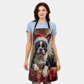 Tablier Dapper Boston Terrier Dog Christmas Gift (Porté)