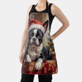 Tablier Dapper Boston Terrier Dog Christmas Gift (Insitu)