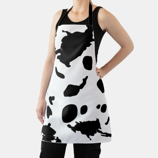 Tablier d'aquarelle à imprimer à la vache (Insitu)