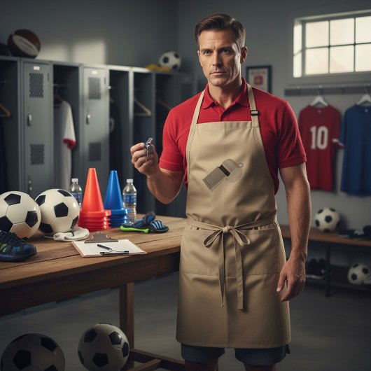 Tablier d'arbitre siffleur