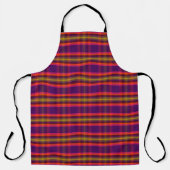 Tablier Dark Nouveau Plaid NRB (Recto)