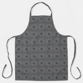 Tablier D'Art Black Widow Spider Et Spiderweb (Recto)