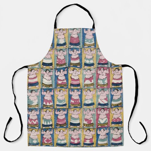 Tablier d'art de lutteurs de sumo (Recto)