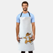 Tablier Darts dog (Porté)