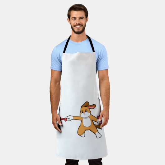 Tablier Darts dog (Porté)