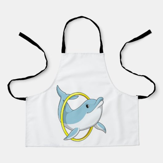 Tablier Dauphin avec anneau (Recto)