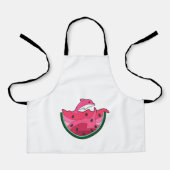 Tablier Dauphin avec pastèque (Recto)