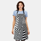 Tablier Dazzle Camouflage (Porté)