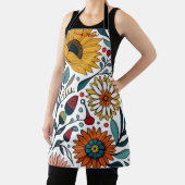 Tablier Dazzling Daisy Delight : Un Favori Floral Fashion (Insitu)