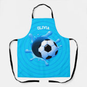 Tablier de balle de football personnalisé (Recto)