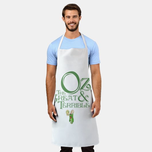 Tablier de BBQ Classique du Magicien d'Oz pour hom (Porté)