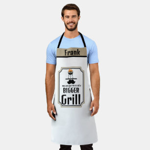 Tablier de BBQ Papa Grill personnalisé - Cadeau av
