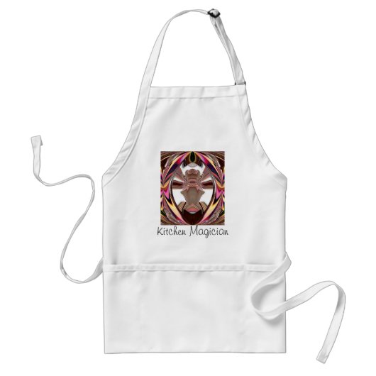 Tablier de cadeau de magicien de cuisine (Devant)