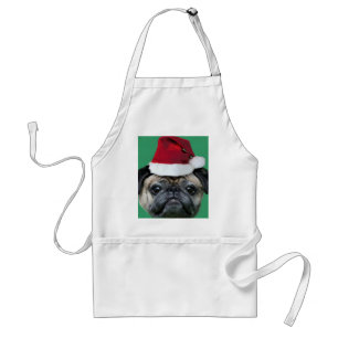 Tablier de carlin de Noël