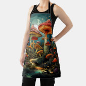 Tablier de champignons mignons (Insitu)