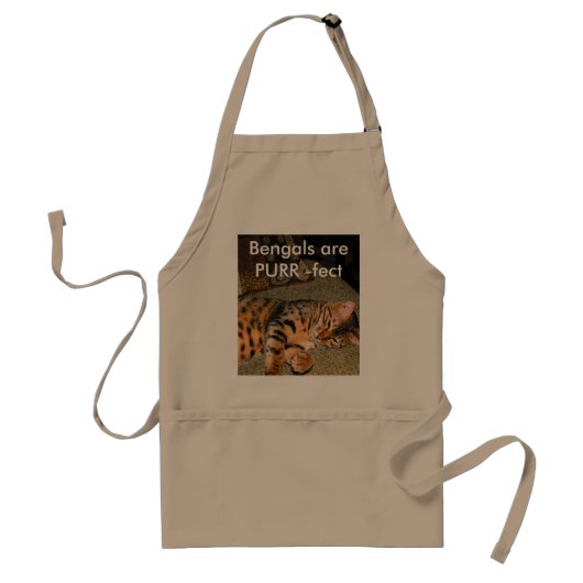 Tablier de chat de Bengall (Devant)