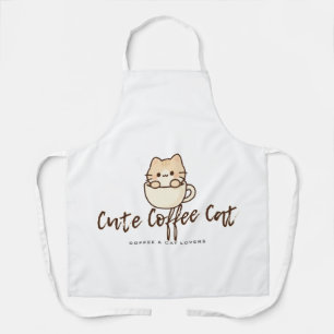 Tablier de chat mignon café – Cuisine pour amateur