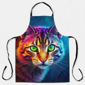 Tablier de chat psychédélique (Recto)