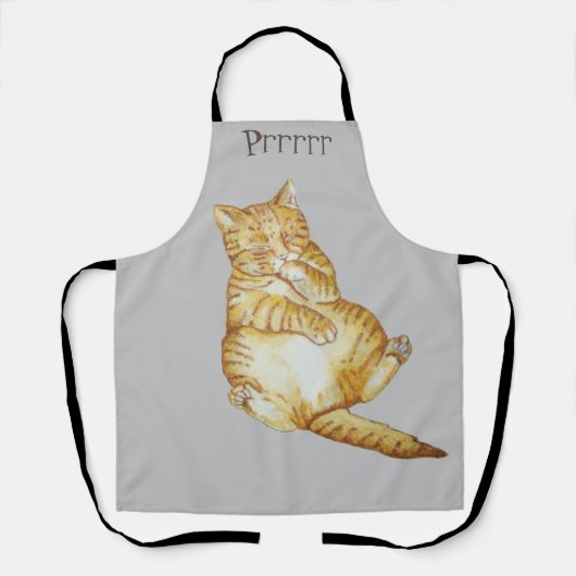 tablier de chatte mignon dormant (Recto)