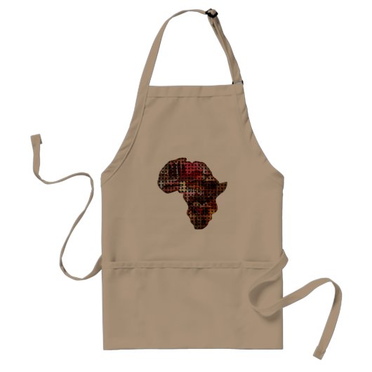 Tablier de chef africain principal (Devant)