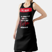 Tablier de chef d'alarme de fumée - Personnalisé d (Insitu)
