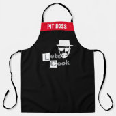 Tablier de chef de grillade - Cadeau drôle d'attit (Recto)