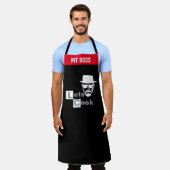 Tablier de chef de grillade - Cadeau drôle d'attit (Porté)