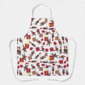 Tablier de chef femmes Elves Christmas (Recto)