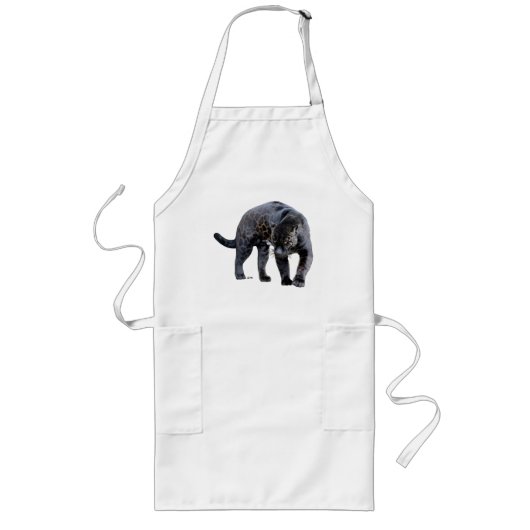 tablier de chef long Jaguar Diablo (Devant)