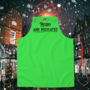 Tablier de chef pour les fêtes joyeuses et médical