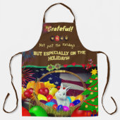 Tablier de chef préféré pour les fêtes (Recto)