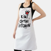 Tablier de Chef Royal : Roi de la Cuisine (Insitu)