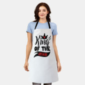 Tablier de Chef Royal : Roi de la Cuisine (Porté)