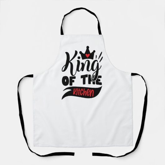 Tablier de Chef Royal : Roi de la Cuisine (Recto)