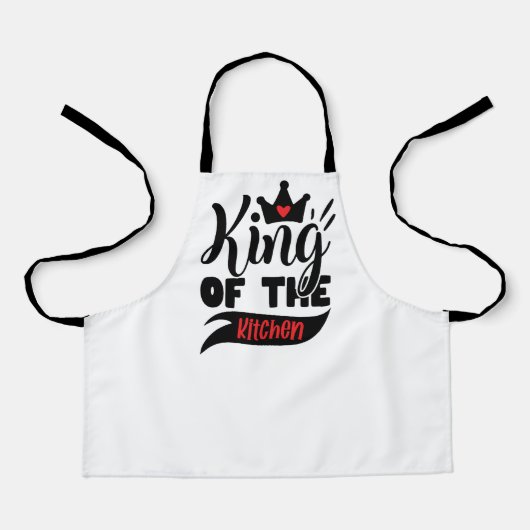 Tablier de Chef Royal : Roi de la Cuisine (Recto)