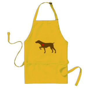 Tablier de chien de logo de délivrance de
