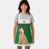 Tablier de Chien Père Noël de Noël Personnalisé (Insitu)