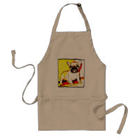 Tablier de chiot de bouledogue français