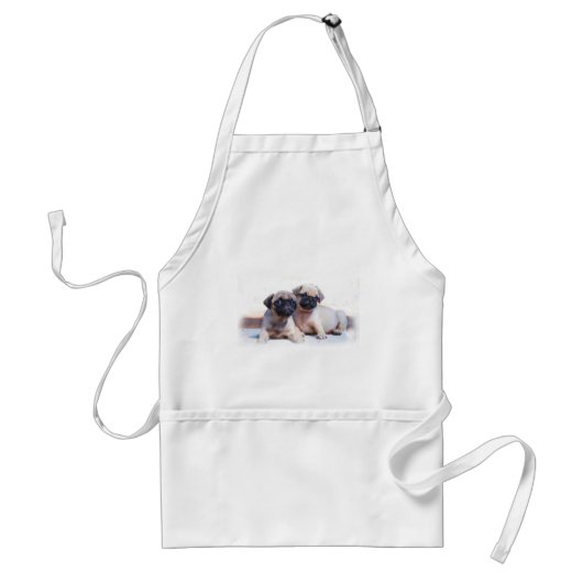 Tablier de chiots de carlin (Devant)