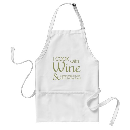 Tablier de citation à vin (Devant)