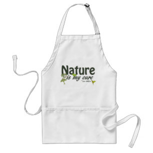 Tablier de citation Nature Is My Cure