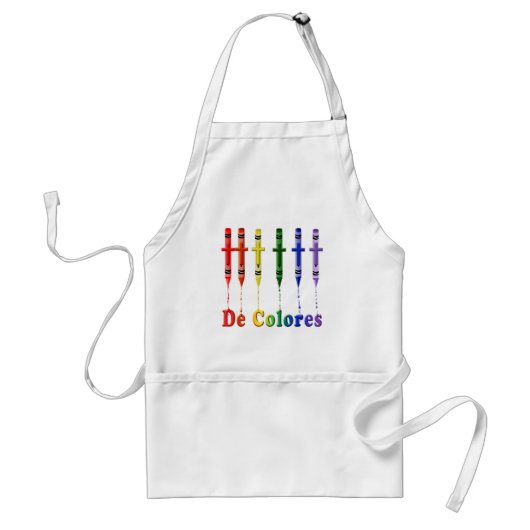 Tablier De Colores Melting Crayons Apron (Devant)