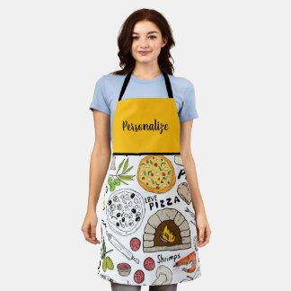 Tablier de conception de pizza
